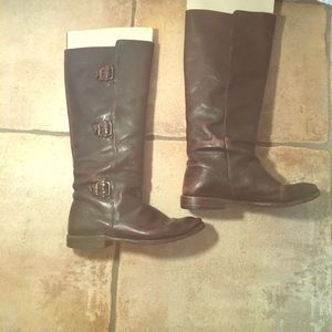 Frye dark brown riding boots